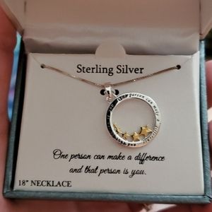 Timeless sterling silver necklace